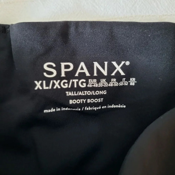 New Spanx Booty Boost Flare Yoga Pants Black Size XL NWT - Picture 8 of 16